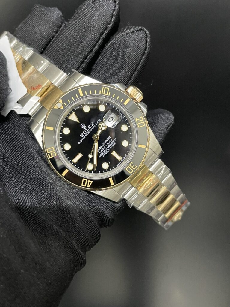 Rolex Super Clone Watch Sumariner Gold Wrapped GM Factory 41mm - Image 2