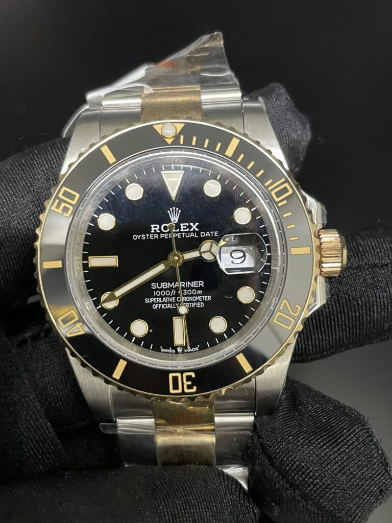 Rolex Super Clone Watch Sumariner Gold Wrapped GM Factory 41mm - Image 4