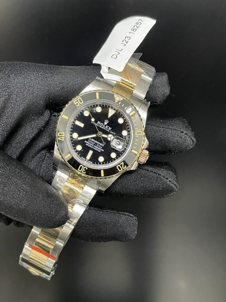 Rolex Super Clone Watch Sumariner Gold Wrapped GM Factory 41mm - Image 3