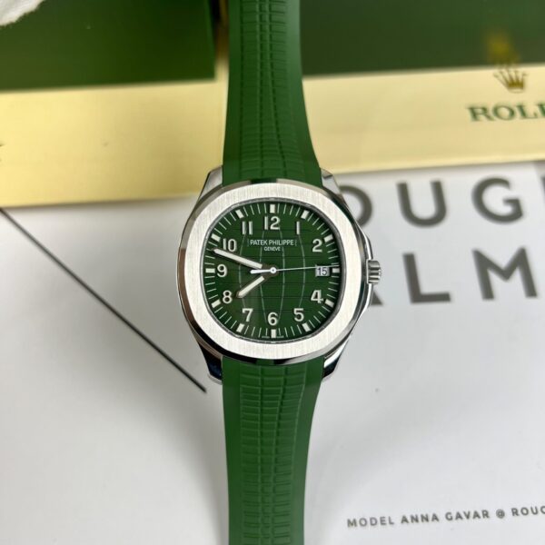 Dong Ho Patek Philippe 5168G Replica 11 Mau Xanh La Cay 42 1 1