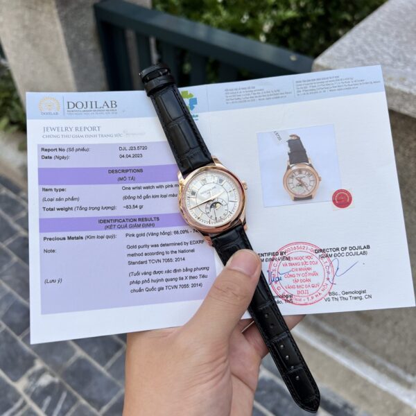 Dong Ho Patek Philippe 5205R Boc Vang Hong 18K Replica 11 40mm 5 1