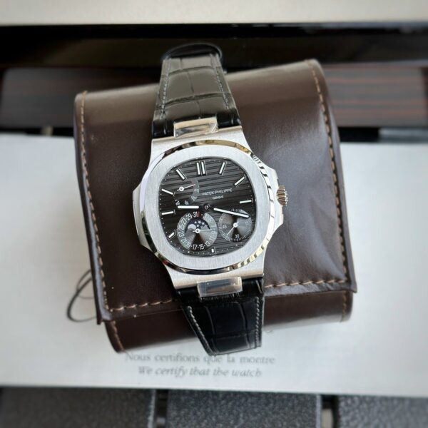 Dong Ho Patek Philippe 5712 Nha May GR Mat Xam Day Da 40mm 3 1