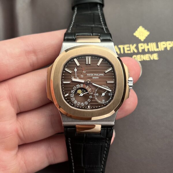 Dong Ho Patek Philippe 5712R Demi Rose Gold Nha May GR 40mm 2 1