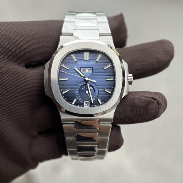 Dong Ho Patek Philippe 5726G Rep 11 Day Thep Mat Xanh 40 3 1