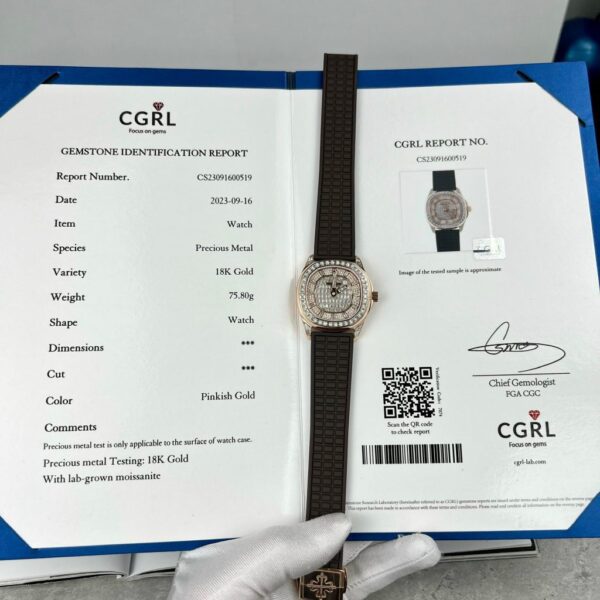Dong Ho Patek Philippe Aquanaut 5062 Replica 11 Boc Vang 1