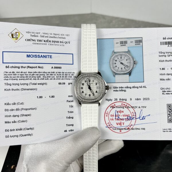 Dong Ho Patek Philippe Aquanaut 5067A Dinh Kim Cuong Moissanite 2 1