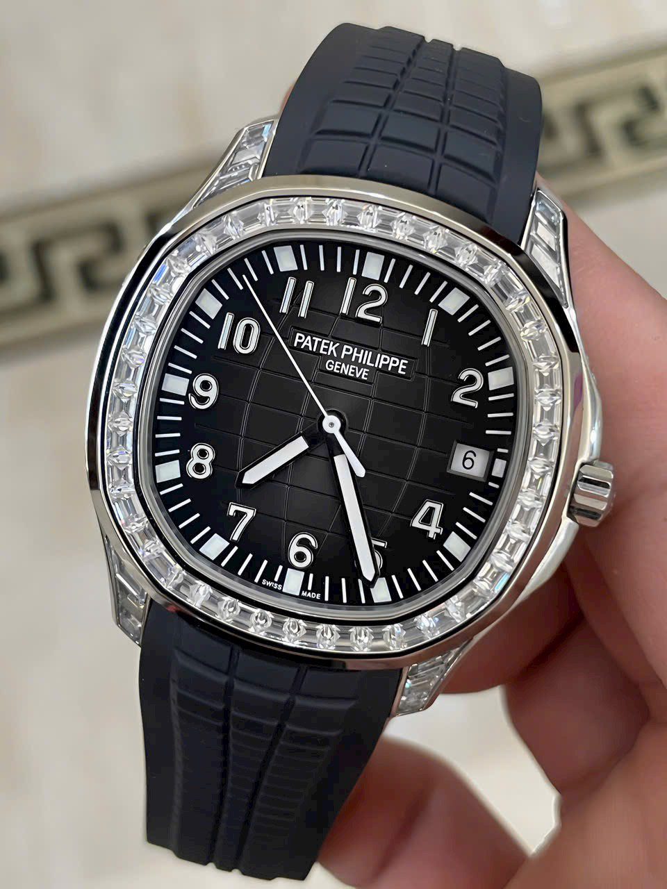 Patek Philippe Super Clone Watch Aquanaut 5167G Rubber Strap GR Factory 40mm - Image 2