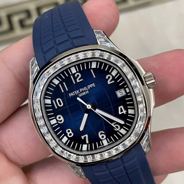 Dong Ho Patek Philippe Aquanaut 5168G Nam Day Cao Su Nha May GR 42mm 9 1