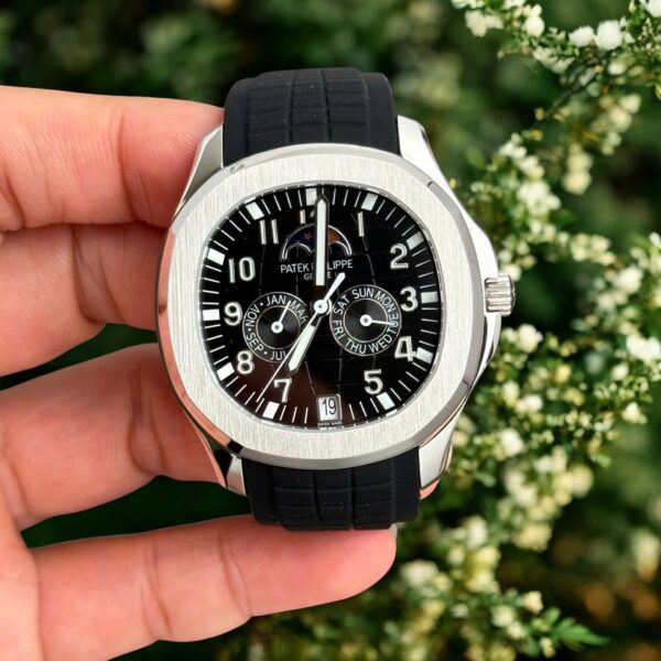 Dong Ho Patek Philippe Aquanaut 5261 Rep 1 1 Mat So Den Day Cao Su 40mm 2 1