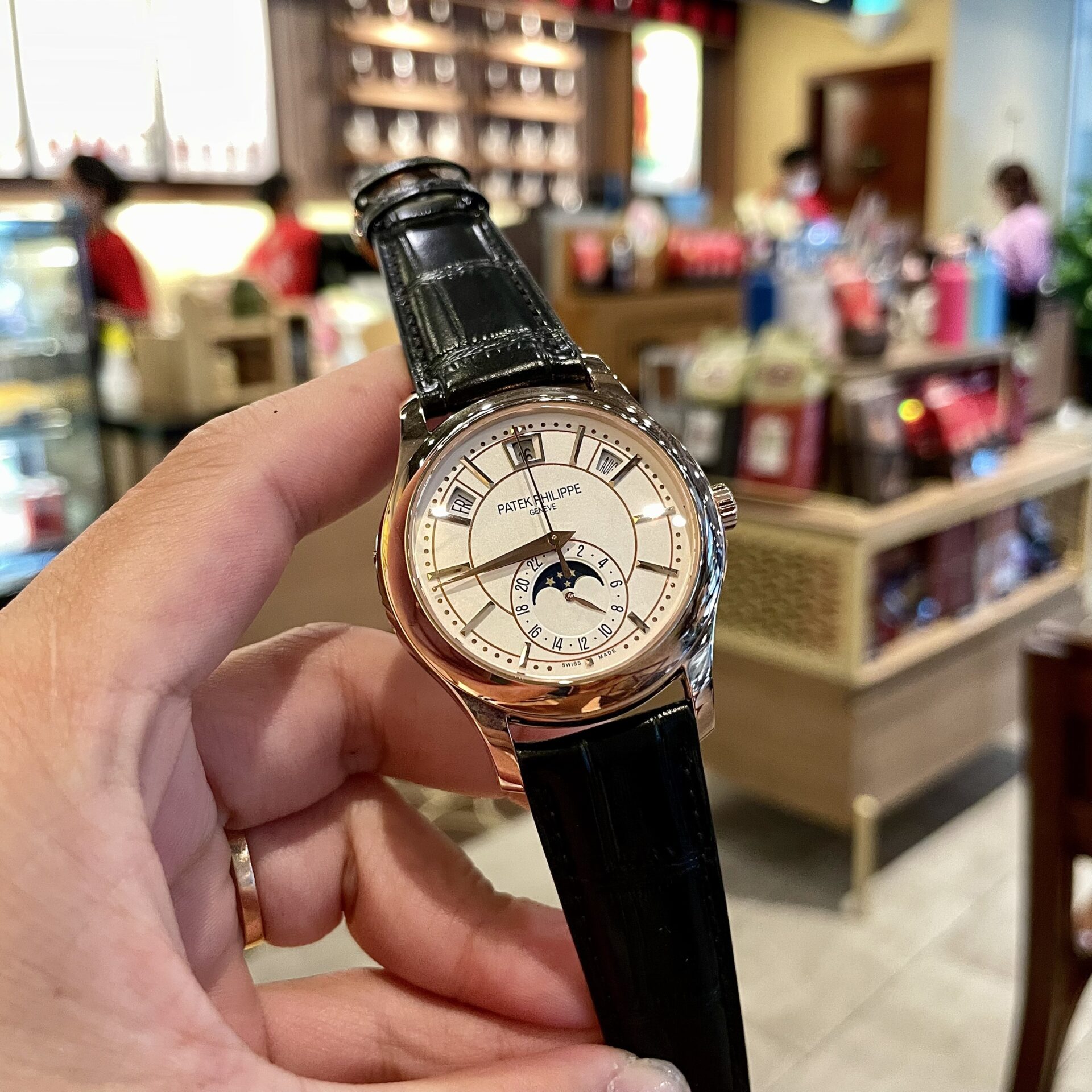 Patek Philippe Complications 5205R Super Clone 1:1 Watch Leather Strap 40mm - Image 2