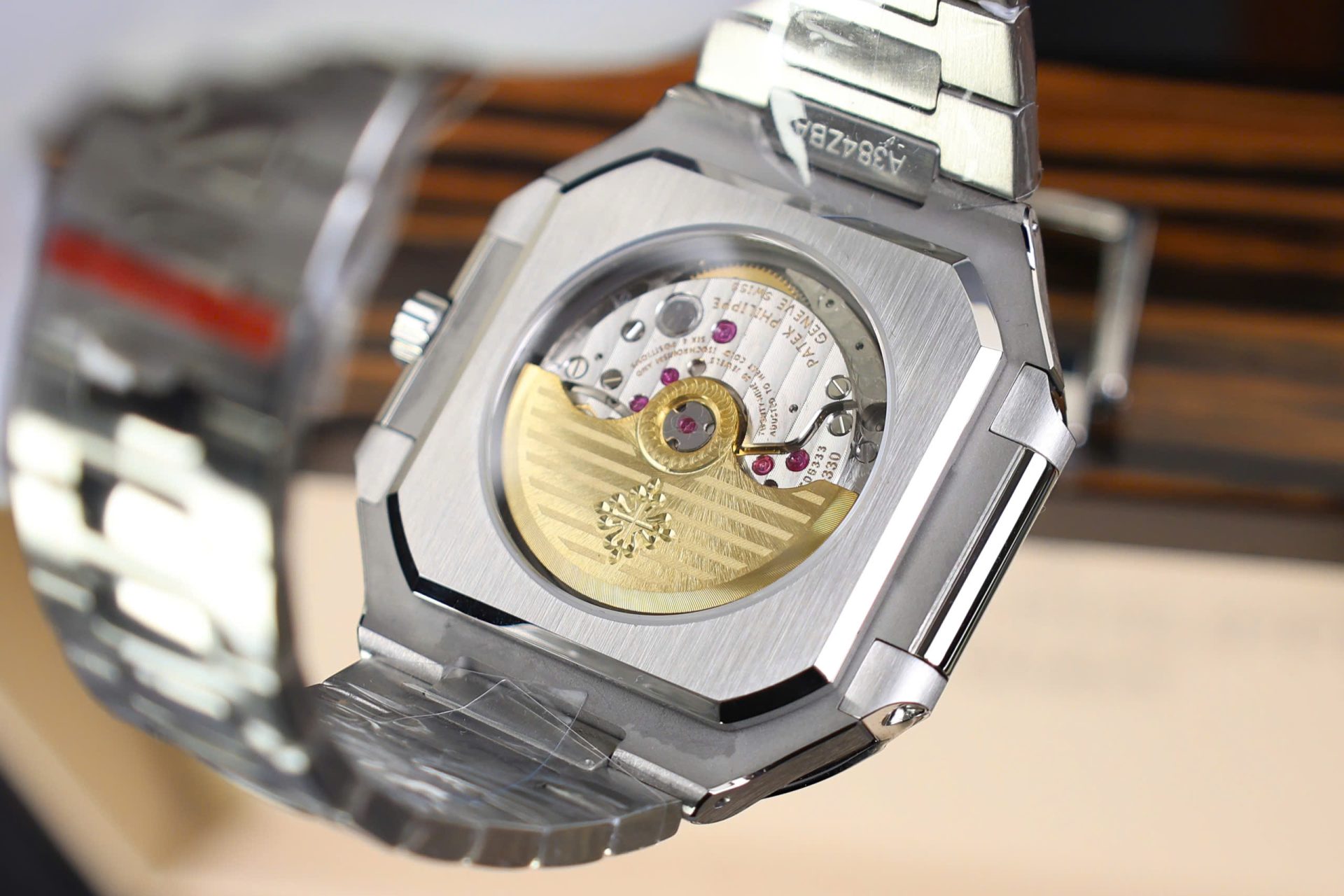 Patek Philippe Cubitus 5821 Super Clone Black Dial Stainless Steel TW Factory 45mm - Image 7