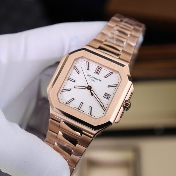Dong Ho Patek Philippe Cubitus 5821 Mat Trang Rep Cao Cap Xuong TW 45mm 4 1