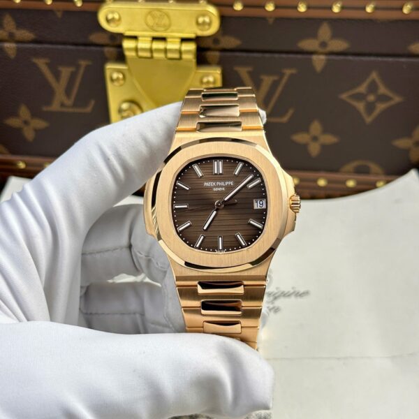Dong Ho Patek Philippe Nautilus 5711 Boc Vang 18K Tinh Chinh Full Options 40mm 10 1