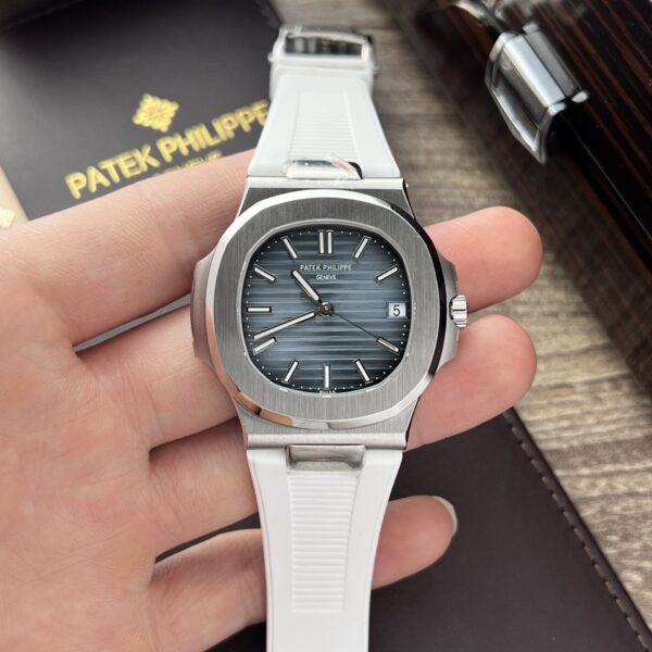 Dong Ho Patek Philippe Nautilus 5711 Day Cao Su Trang 3K Factory 40mm 1 1