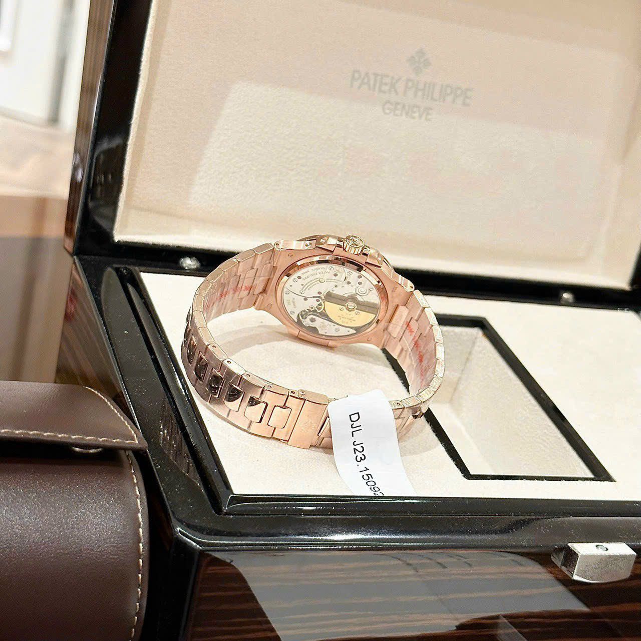 Patek Philippe Nautilus 5712 Gold Wrapped Chocolate Dial GRF 40mm Super Clone - Image 3