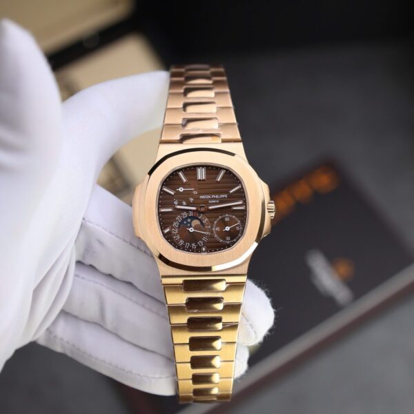 Dong Ho Patek Philippe Nautilus 5712R Replica 11 Mat Nau Nha May PPF 40mm 2 1