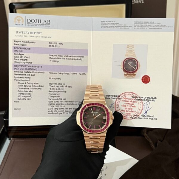 Dong Ho Patek Philippe Nautilus 5723 Boc Vang Do Da Ruby Do Tong Hop 6 1