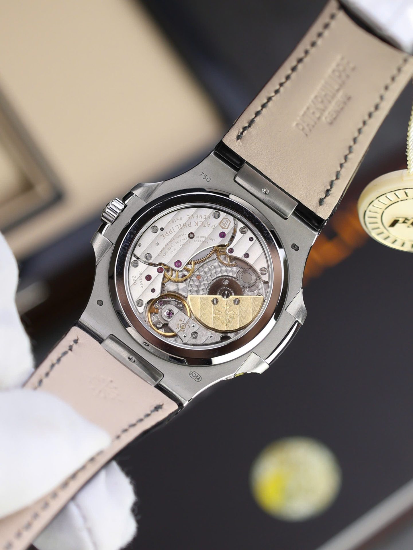 Patek Philippe Nautilus 5724 Blue Dial Super Clone Watch Full Function PPF Factory 40mm - Image 8