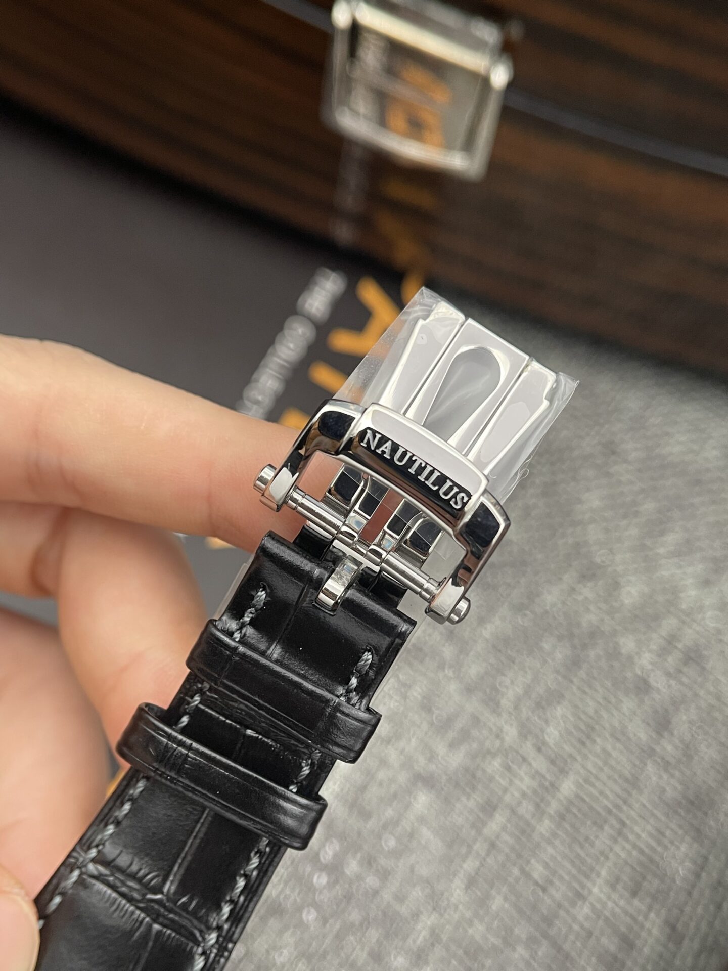Patek Philippe Nautilus 5726 Super Clone Watch Gray Dial GRF 40.5mm - Image 7