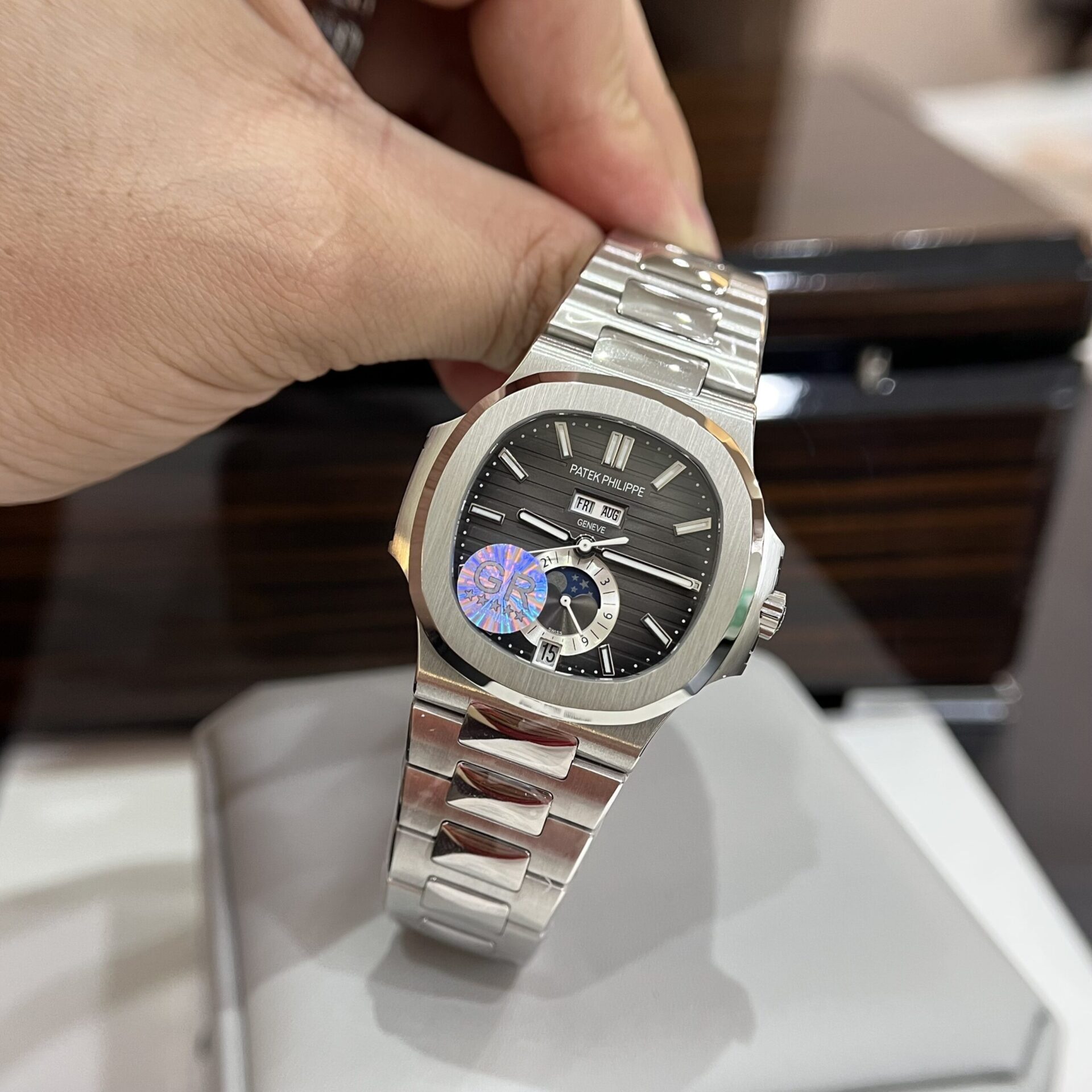 Patek Philippe Nautilus 5726G Super Clone Watch Dial Gray GR Factory 40.5mm - Image 3