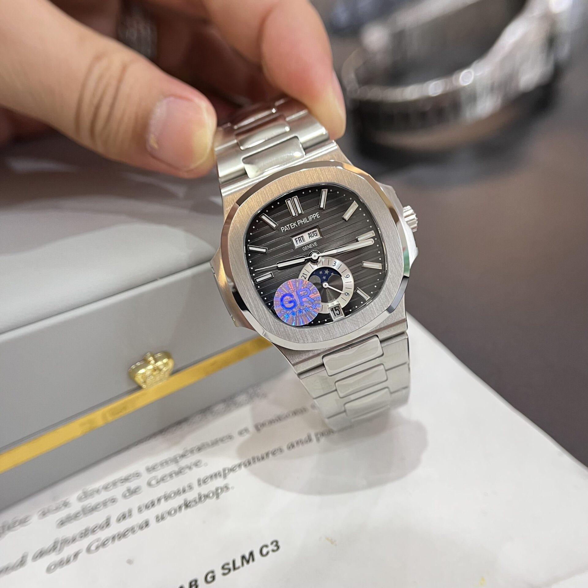 Patek Philippe Nautilus 5726G Super Clone Watch Dial Gray GR Factory 40.5mm - Image 2