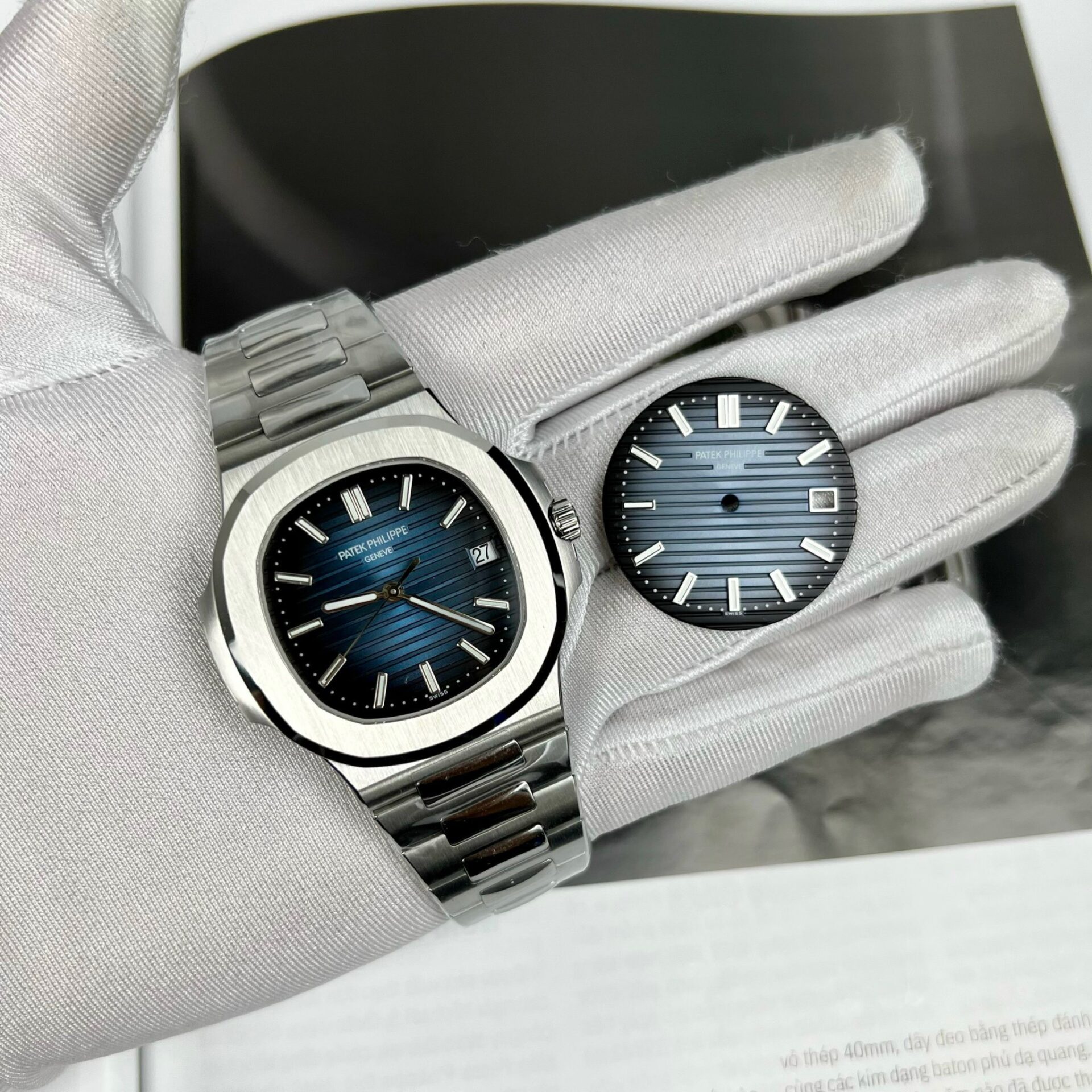 Patek Philippe Super Clone 11 Watch Nautilus 5811 Refine Dial 3K 41mm