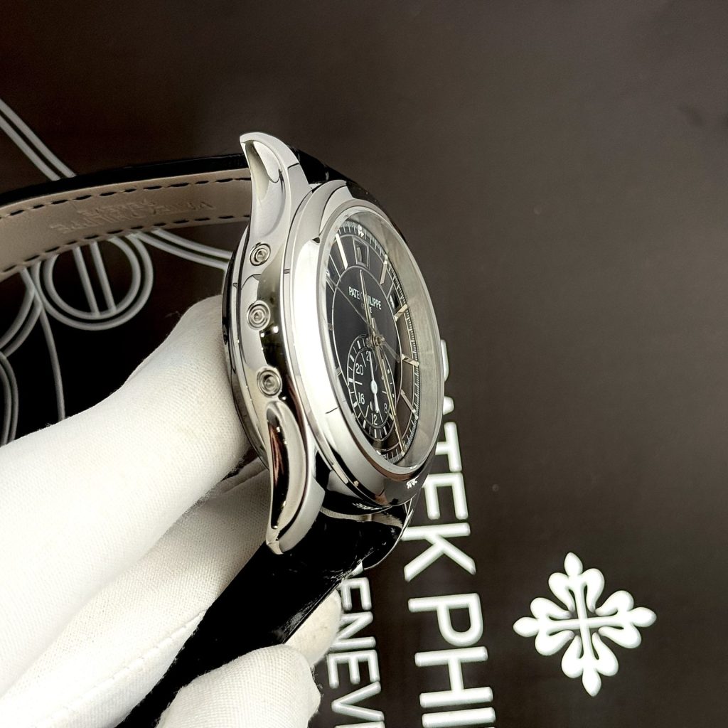 Patek Philippe Super Clone Watch Complications 5905G Dial Black 42mm - Image 5