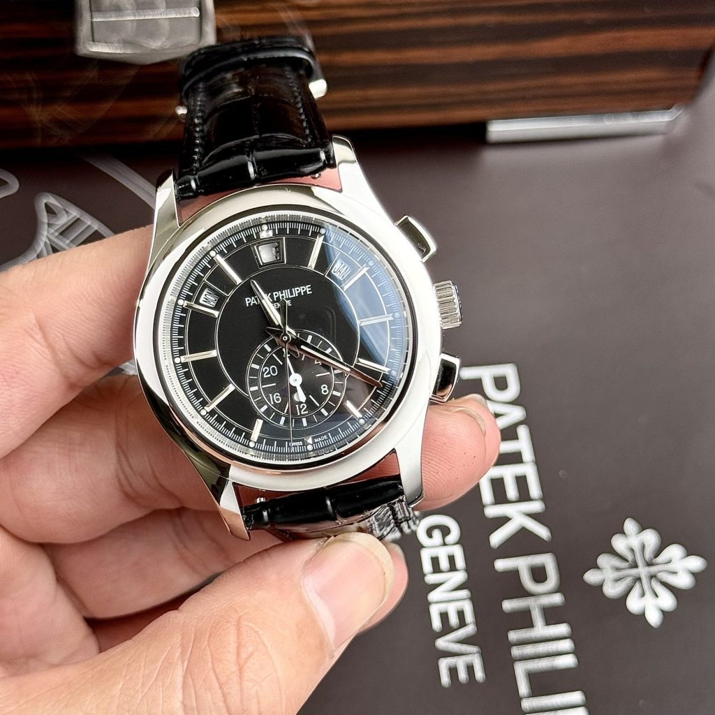 Patek Philippe Super Clone Watch Complications 5905G Dial Black 42mm - Image 2