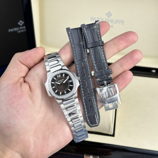 Dong Ho Patek Philippe Rep 11 Nautilus 7010 Nu Dinh Da 32mm 2 1