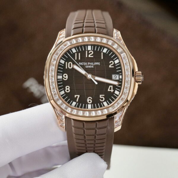 Dong Ho Patek Philippe Replica 11 Aquanaut 5167R Dinh Da Baguette Nha May GR 40mm 2 1