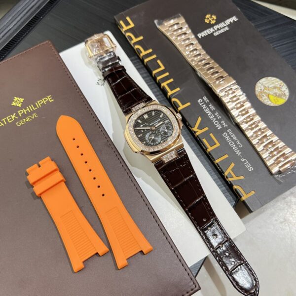 Dong Ho Patek Philippe Replica 11 Nautilus 5724R Mat Xam 3 Day 40mm 8 1