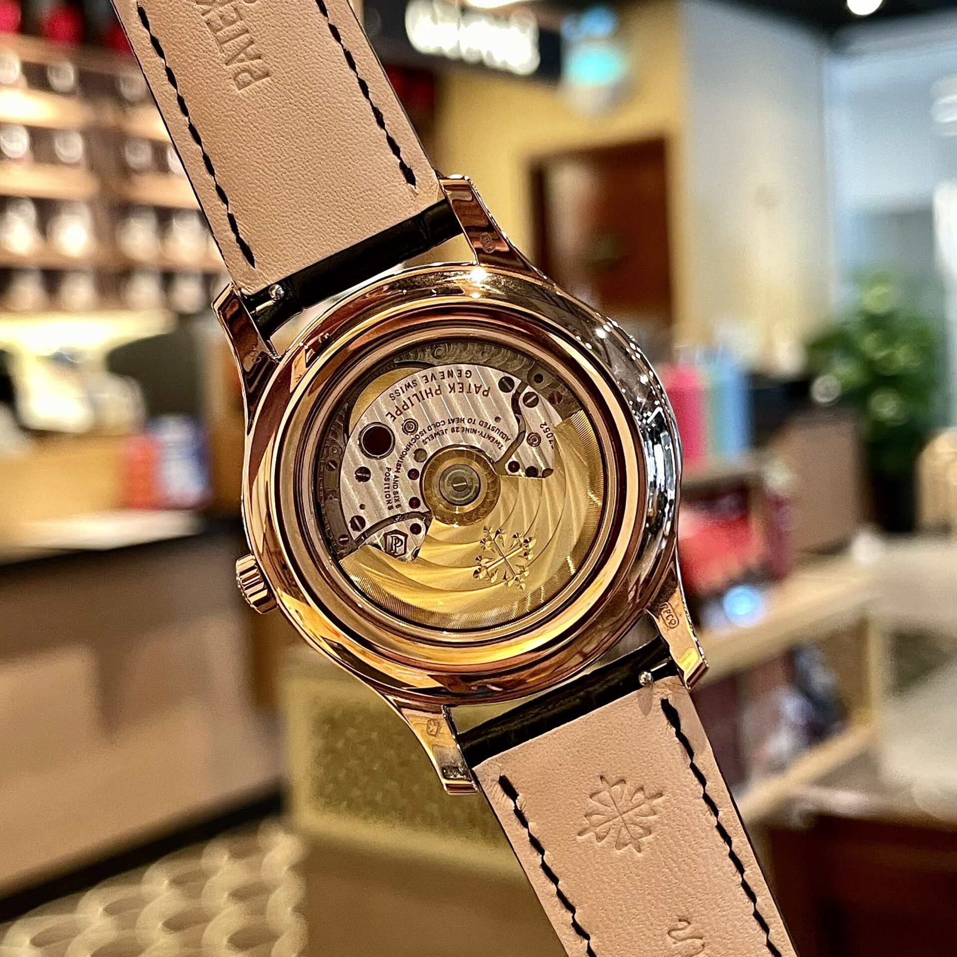 Patek Philippe Complications 5205R Super Clone 1:1 Watch Leather Strap 40mm - Image 4