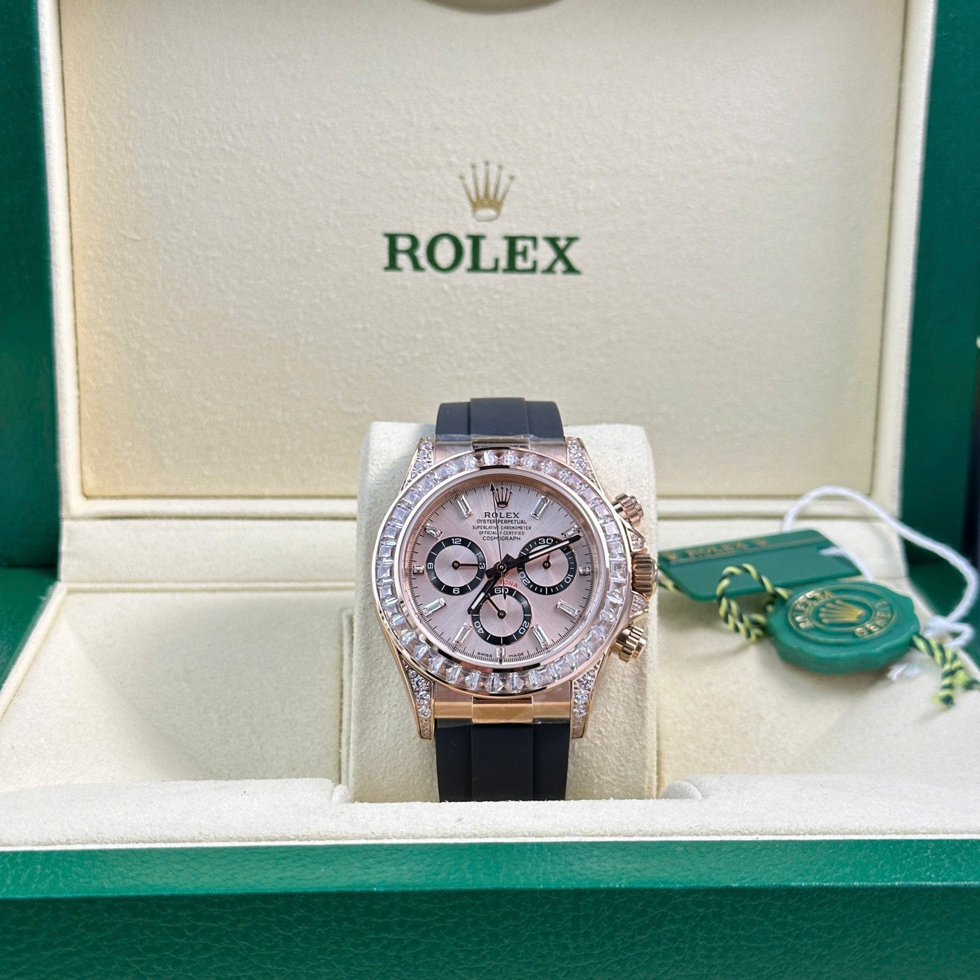 Rolex Daytona 126535TBR Dial Sundust Super Clone Watch 40mm