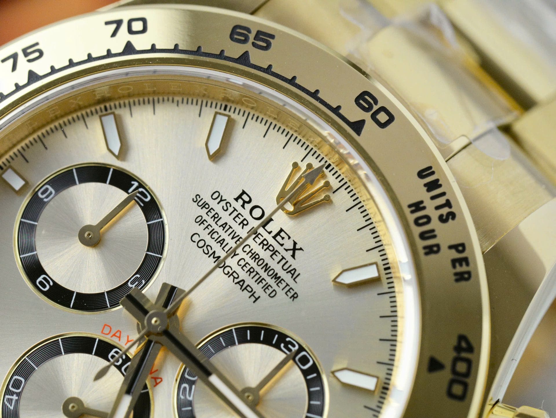 Rolex Super Clone Watch Daytona 126508 Yellow Dial Oyster Strap 40mm - Image 5