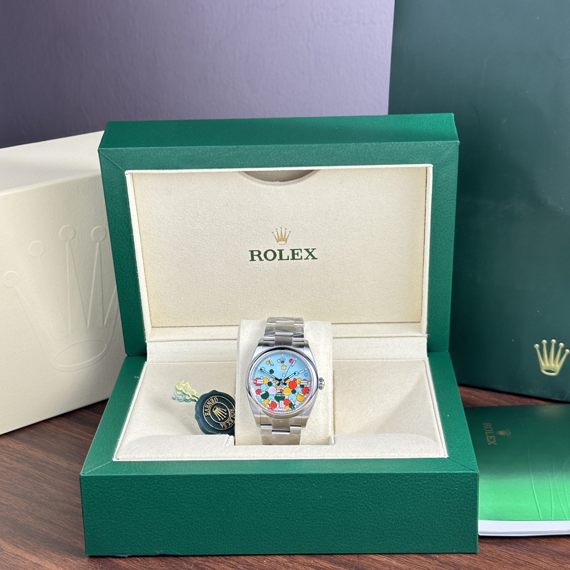 Rolex Oyster Perpetual 124300 Super Clone Watch Celebration Clean Factory 36mm - Image 8