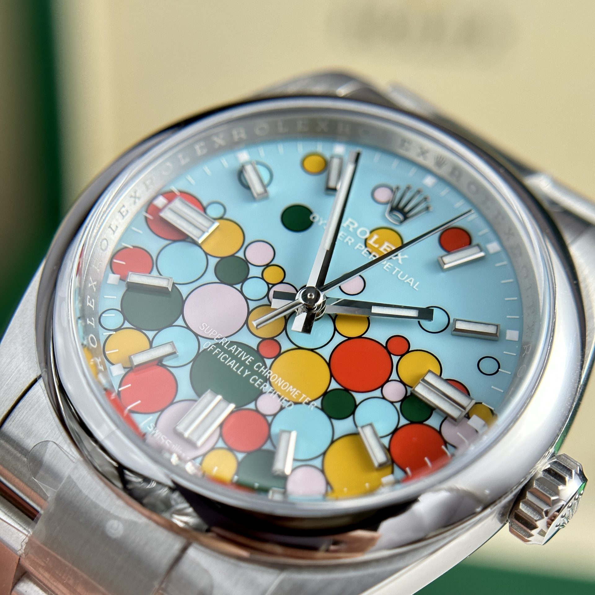 Rolex Oyster Perpetual 124300 Super Clone Watch Celebration Clean Factory 36mm - Image 3