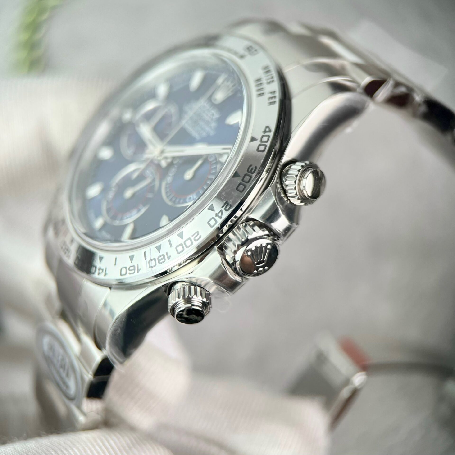Rolex Daytona 116509 Super Clone Watch Blue Dial Clean Factory 40mm - Image 6