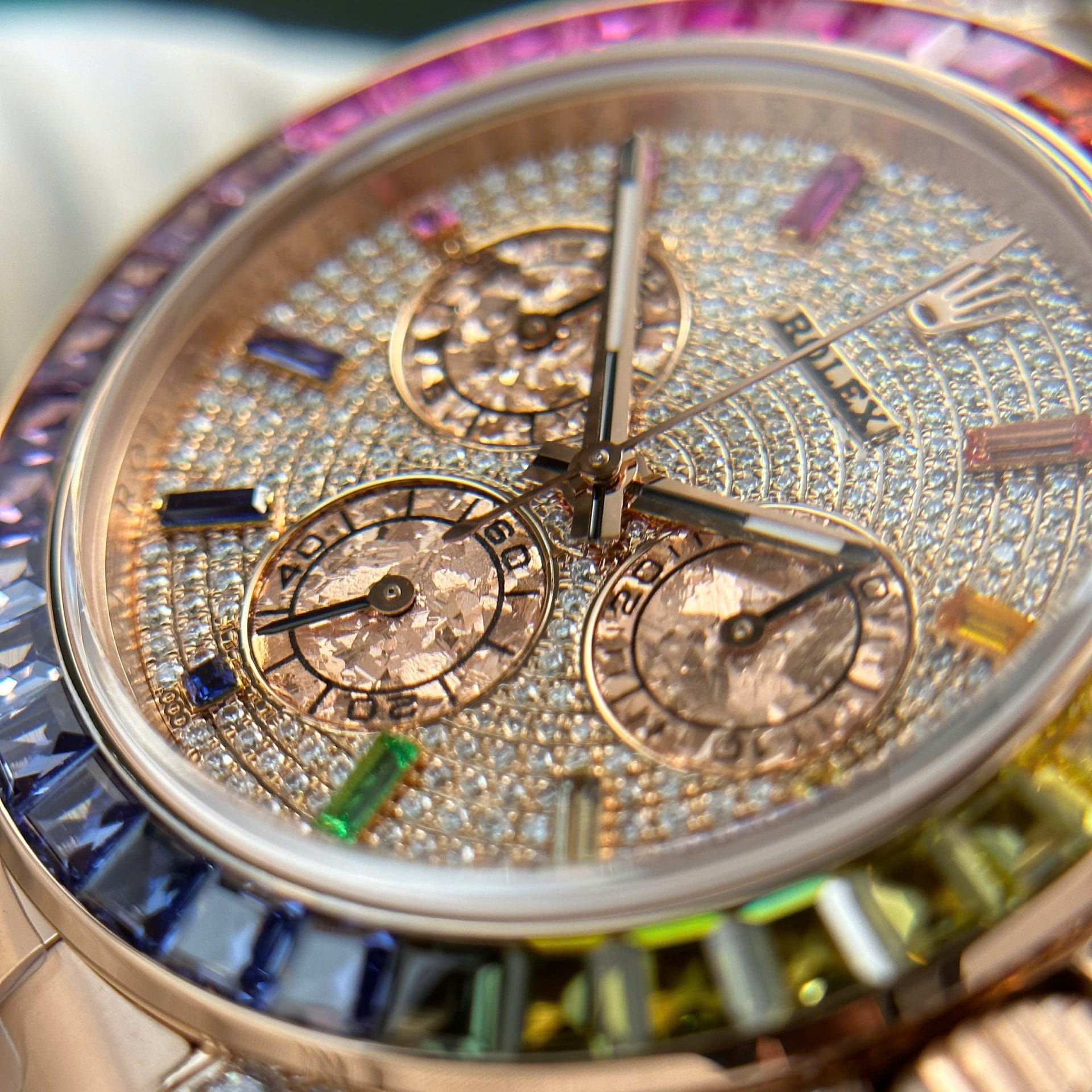Rolex Cosmograph Daytona 116595 Rainbow Super Clone Watch BT Factory 40mm - Image 6