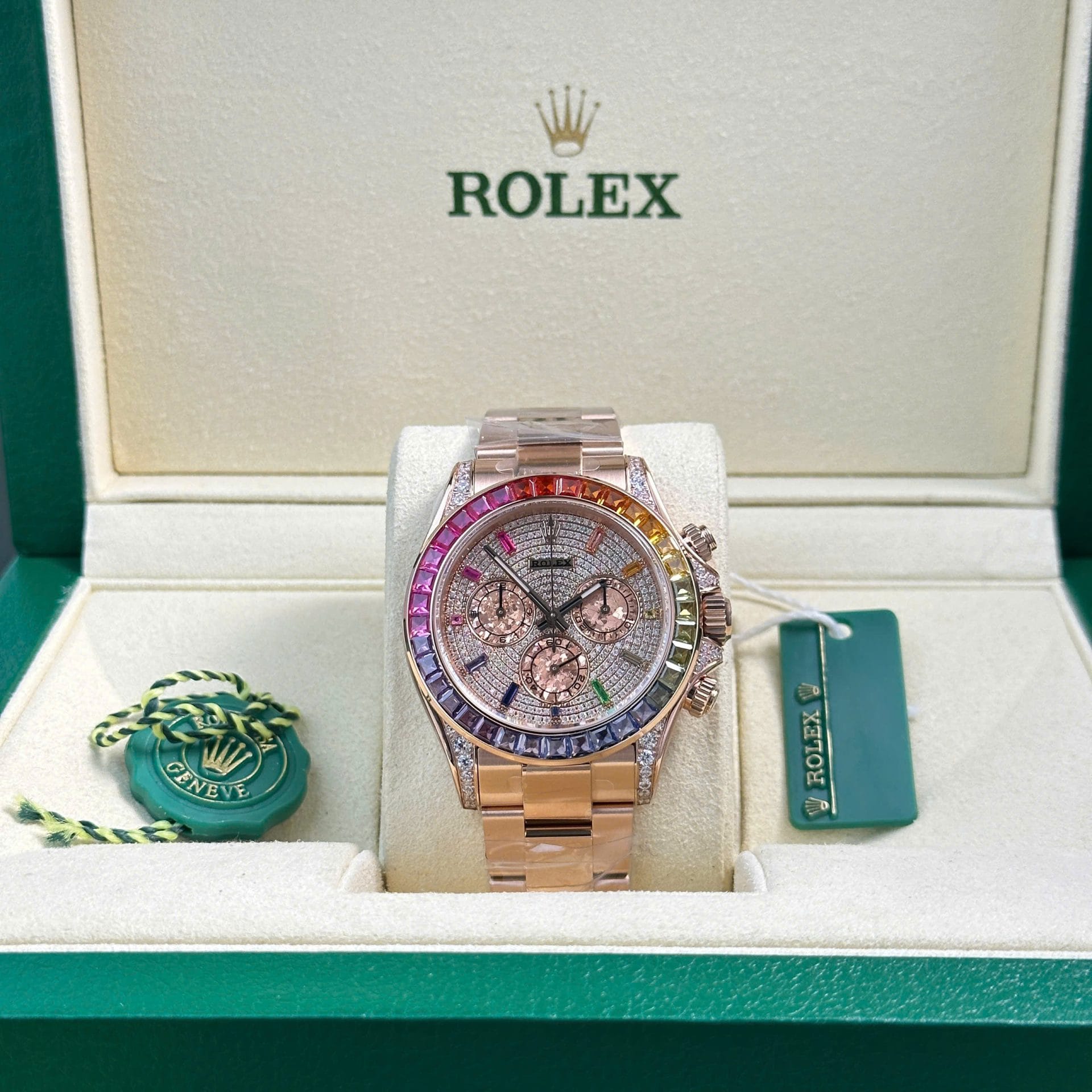 Rolex Cosmograph Daytona 116595 Rainbow Super Clone Watch BT Factory 40mm