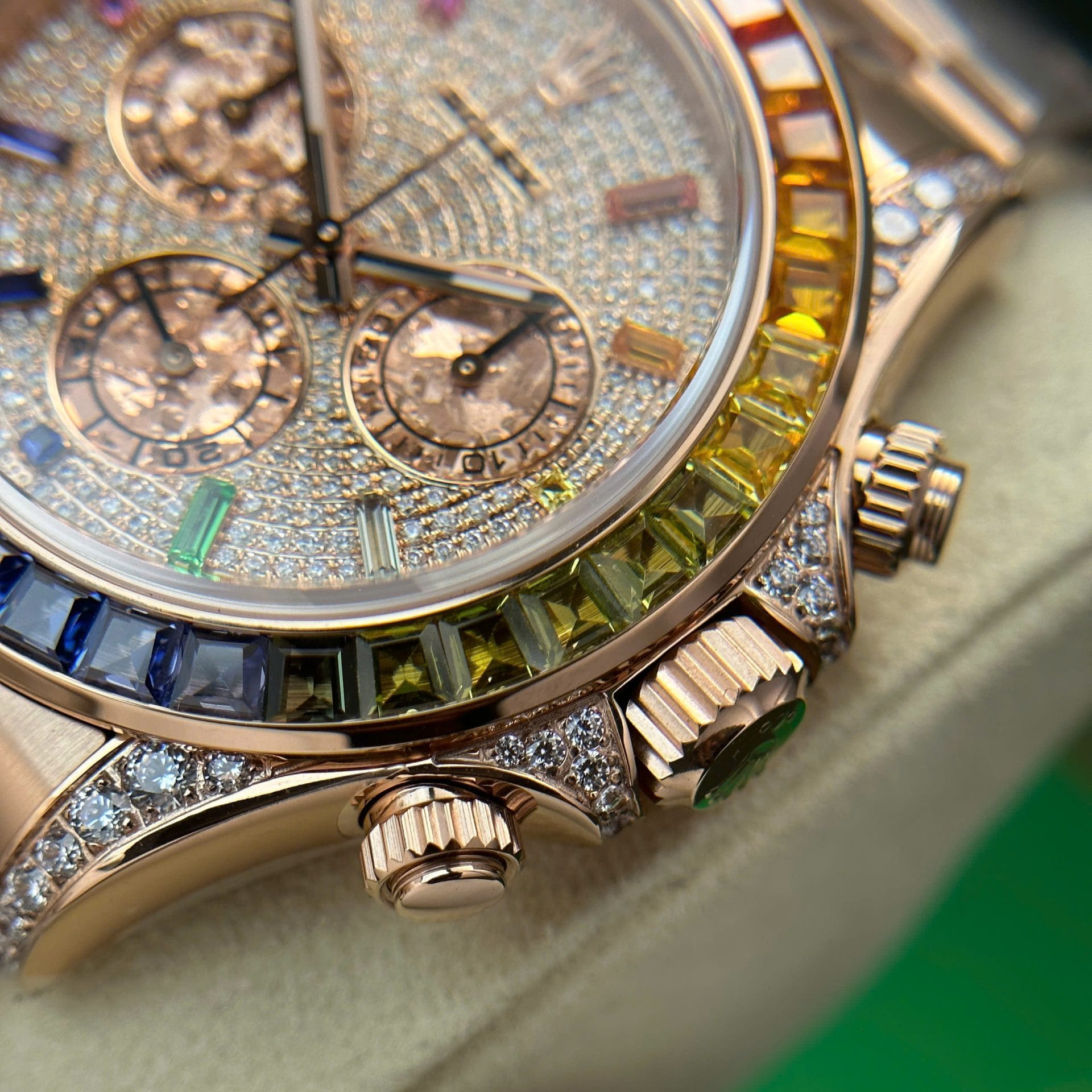 Rolex Cosmograph Daytona 116595 Rainbow Super Clone Watch BT Factory 40mm - Image 8