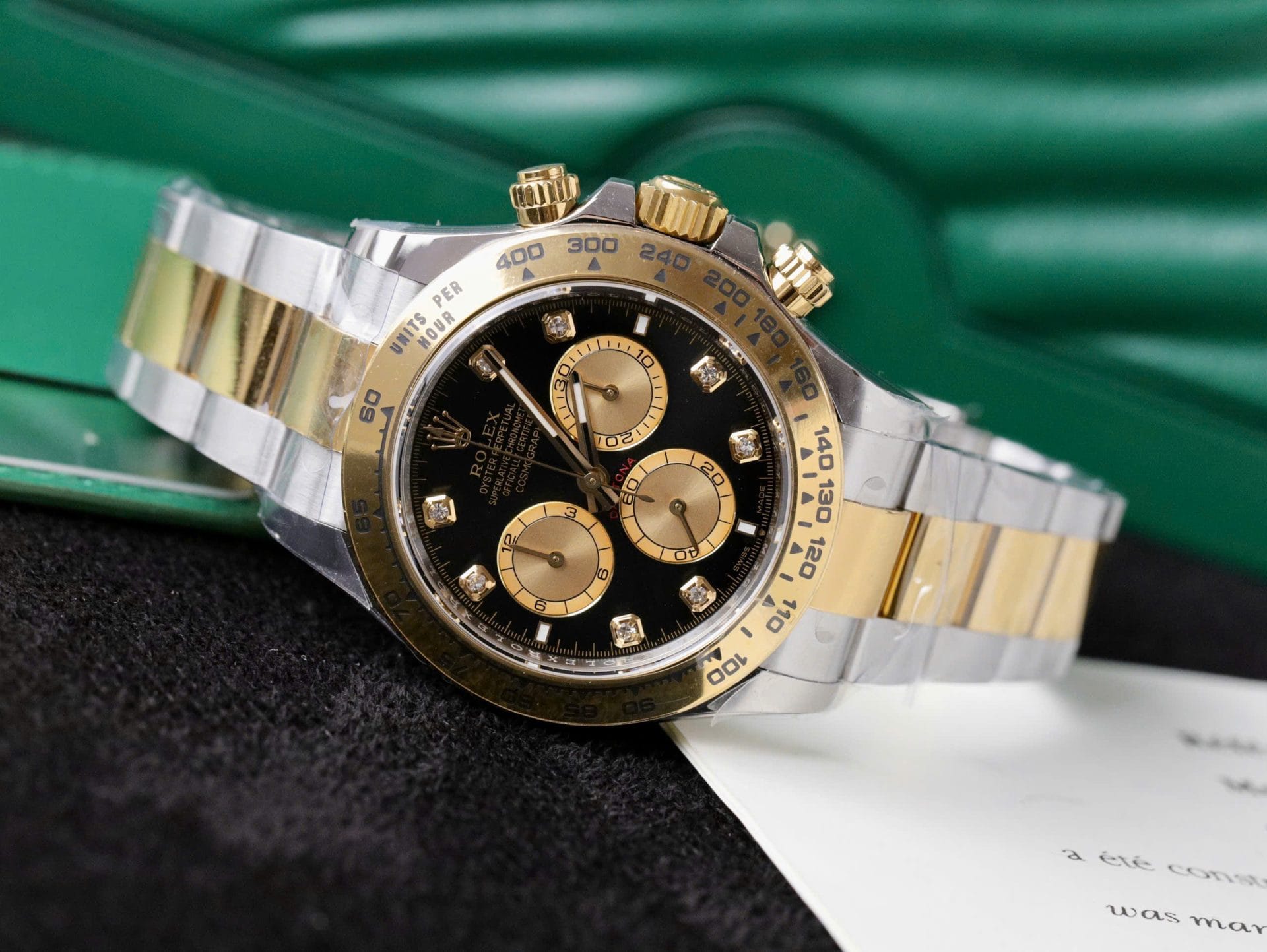 Rolex Cosmograph Daytona 126503 Super Clone Watch Black Dial Oyster Strap 40mm - Image 4