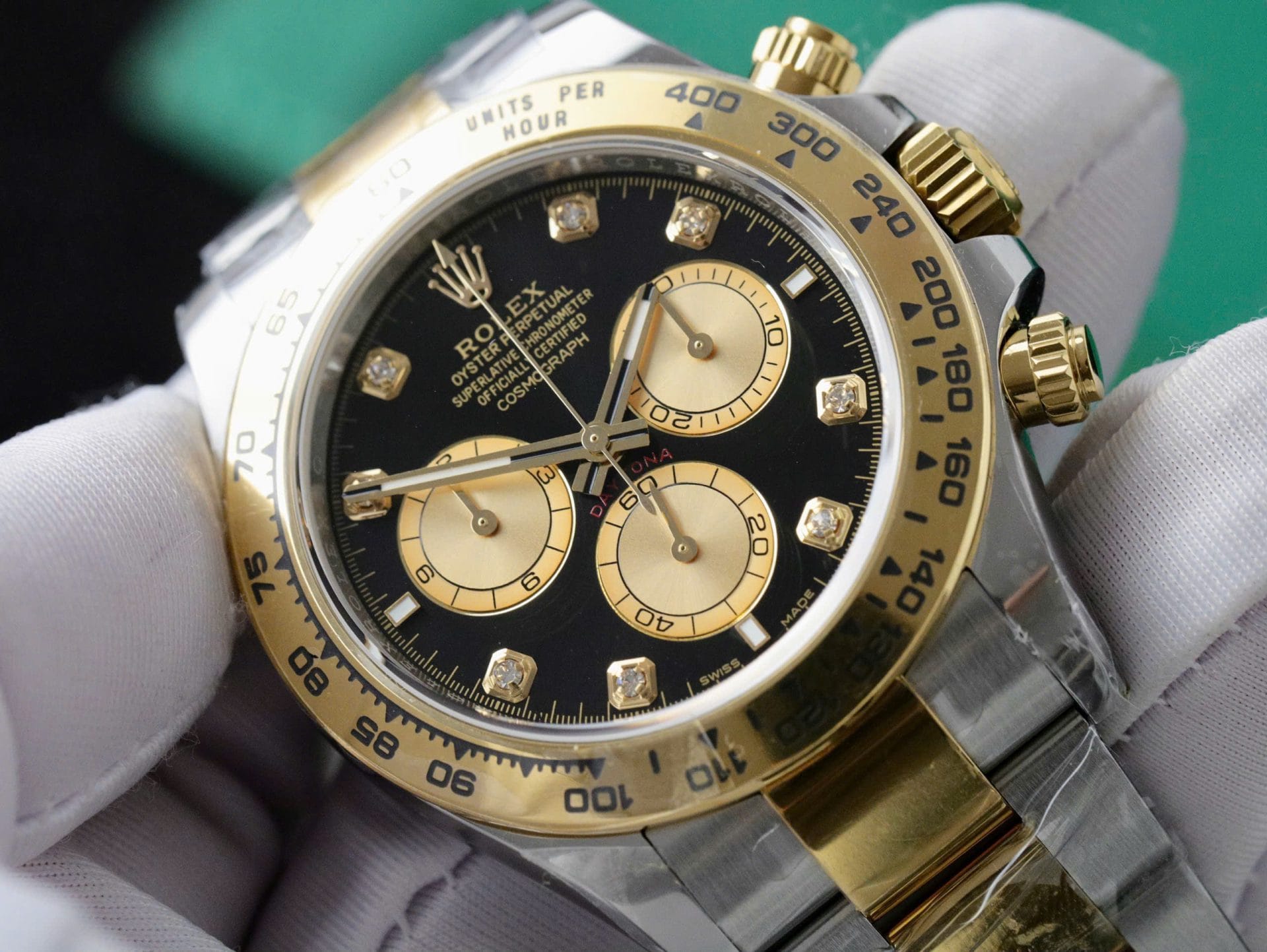 Rolex Cosmograph Daytona 126503 Super Clone Watch Black Dial Oyster Strap 40mm - Image 5