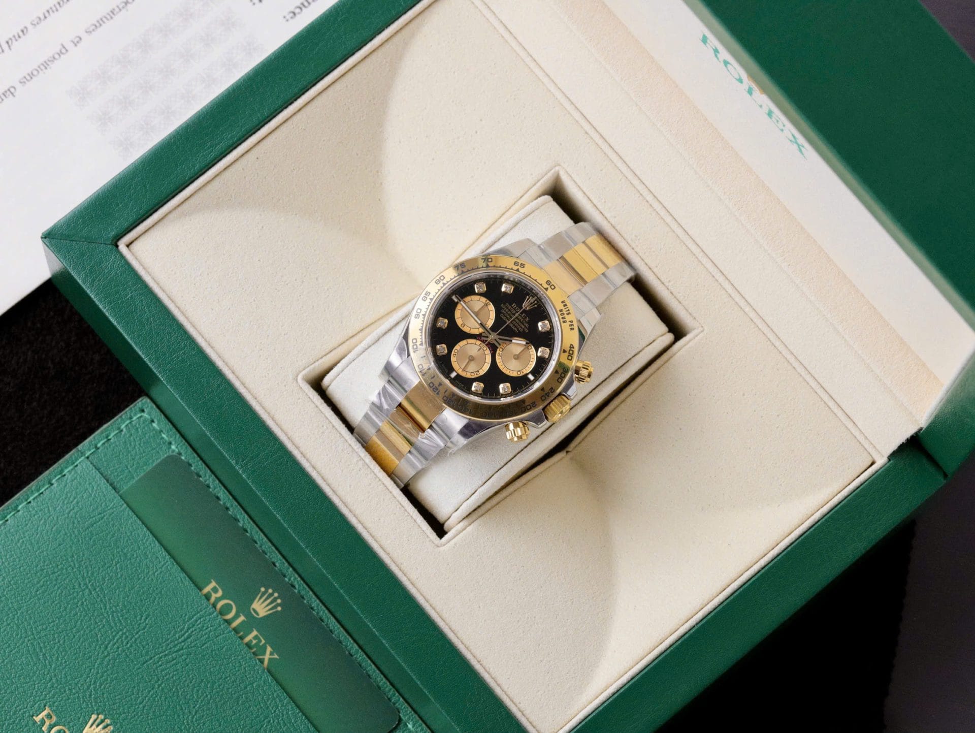 Rolex Cosmograph Daytona 126503 Super Clone Watch Black Dial Oyster Strap 40mm - Image 2