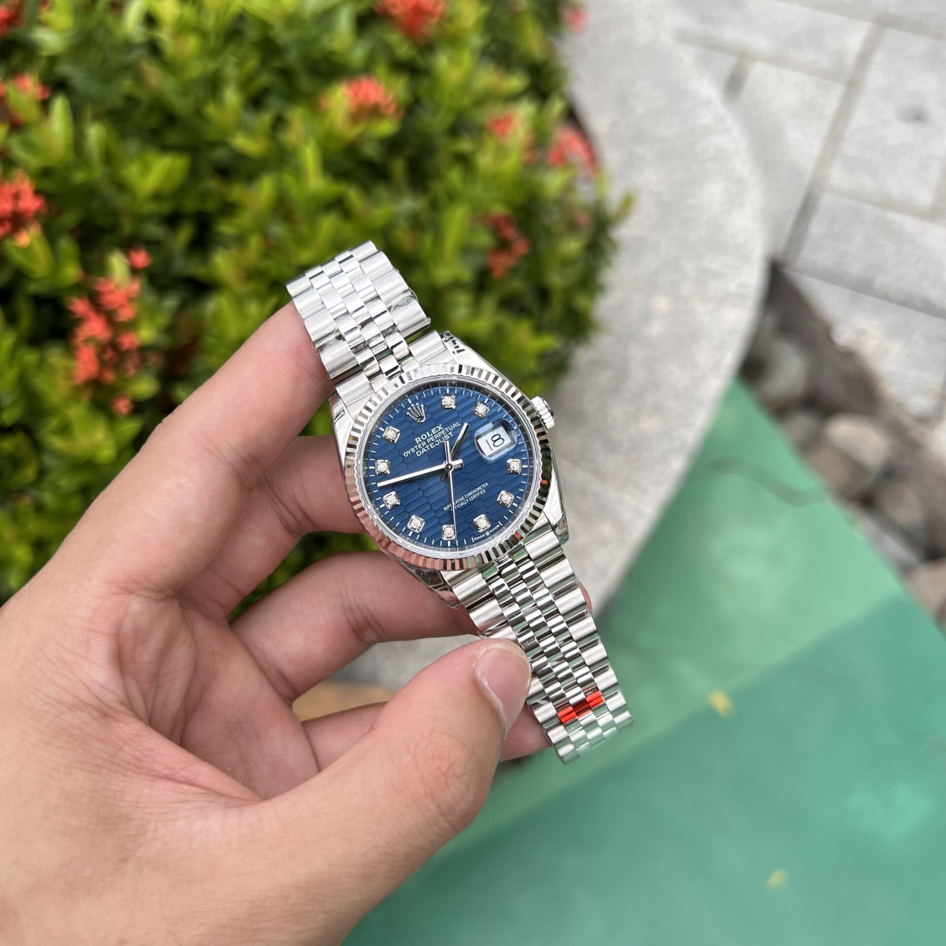 Rolex DateJust 126234 Super Clone 1:1 Watch Blue Dial VS Factory 36mm - Image 3