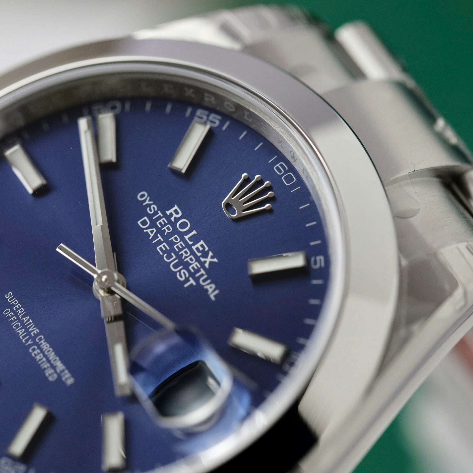 Rolex DateJust 126300 Super Clone Watches Dial Blue Oyster Strap VS Factory 41mm - Image 5
