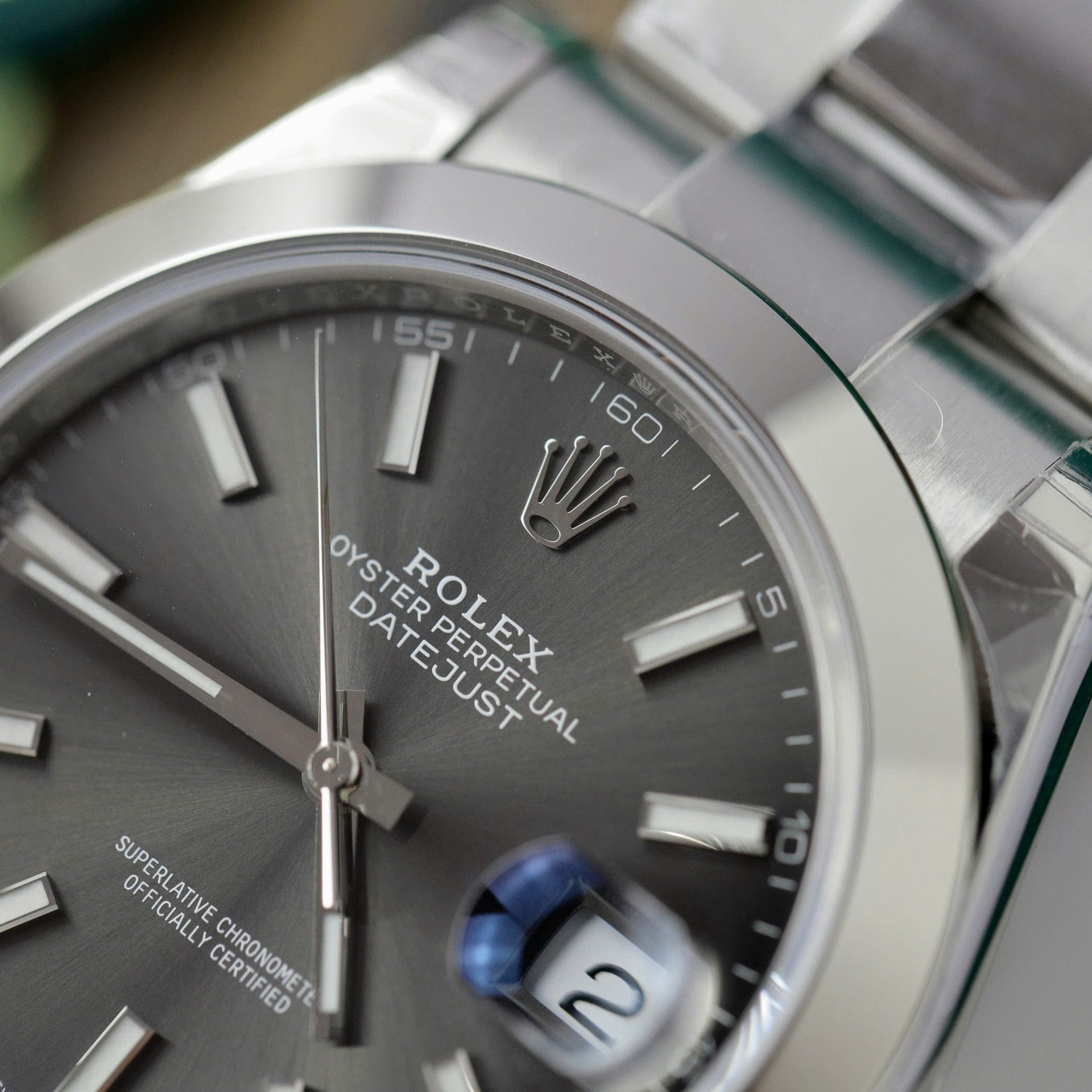 Rolex DateJust 126300 Super Clone Watch Men Dial Gray VS Factory 41mm - Image 4