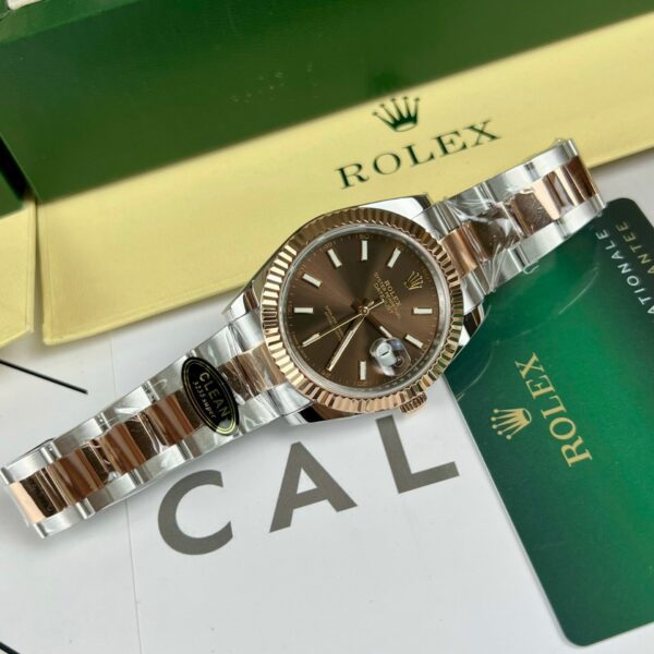 Dong Ho Rolex DateJust 126331 Rep 11 Day Oyster Mat Nau Clean 41mm 4 1