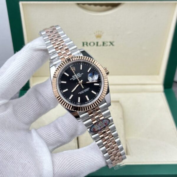 Dong Ho Rolex DateJust 126331 Replica 11 Mat Den Nha May Clean 41mm 3 1