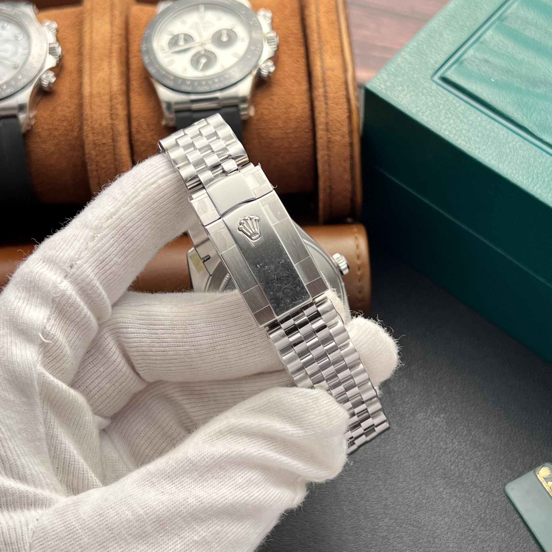 Rolex DateJust 126334 Blue Fold Dial Super Clone Watch Clean Factory 41mm - Image 6