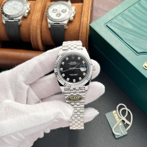 Dong Ho Rolex DateJust 126334 Mat So Den Coc So Dinh Da Clean 2 1